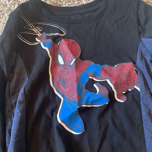 Nwt Marvel Spider-man long sleeve tee shirt - Picture 3 of 13